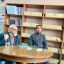 Встреча читателей отдела обслуживания инвалидов по зрению с поэтом Пахомовым Е.Ф. 1